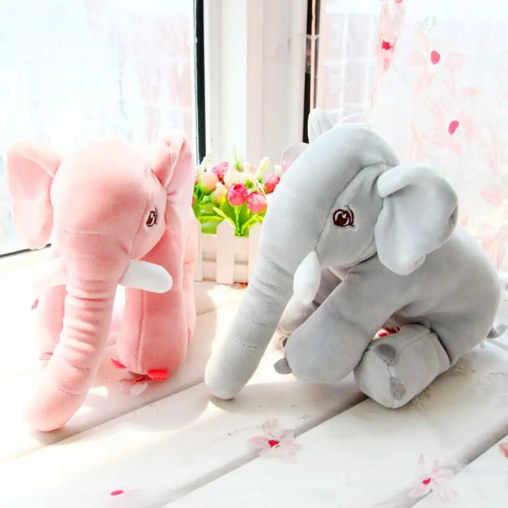 

2Colors, Middle 24cm BIG Elephants Plush Toys , Sucker Pendant Plush stuffed Toys