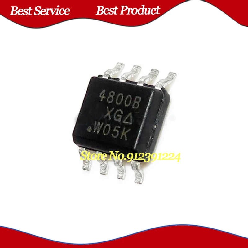 

20 Pcs SI4800BDY-T1-E3 SI4800B SOP8 New and Original In Stock