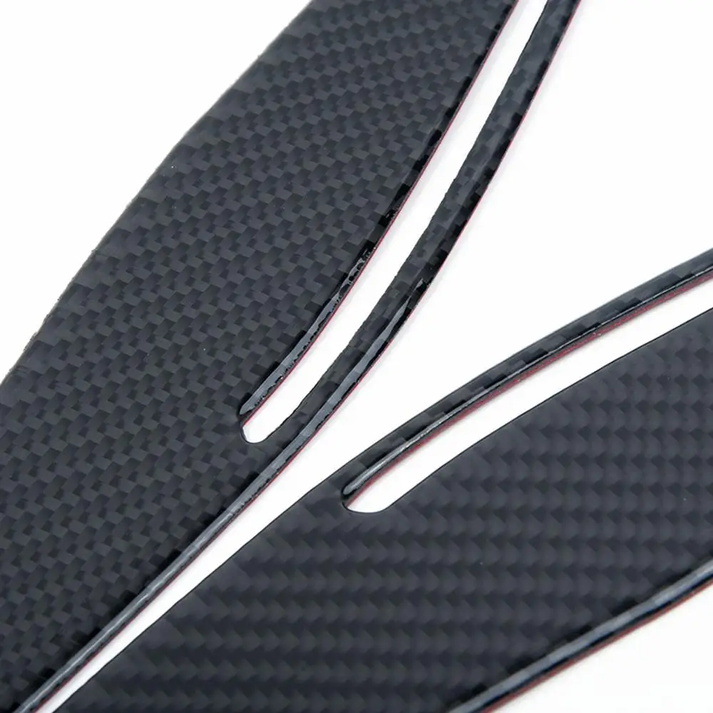 2pcs Black Car Headlight Eyelid Eyebrow Cover Trim For BMW E90 E91 328i 335i M3 09-12 Auto Decoration | Автомобили и мотоциклы