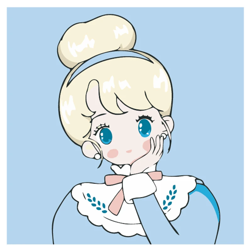 

Cartoon character DIY digital oil painting for adult beginner hand-painted wall painter house decoration