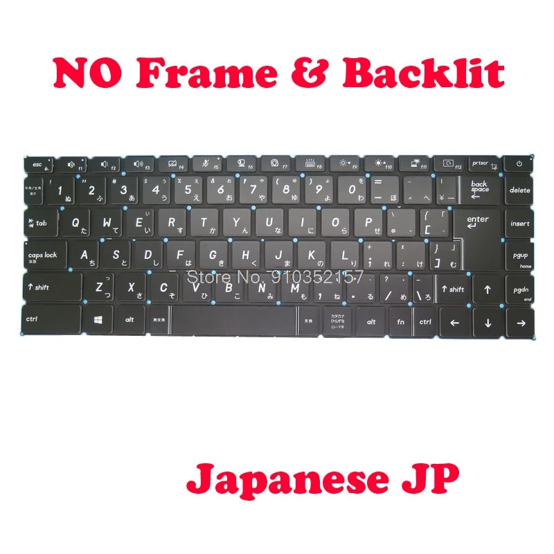 

Клавиатура 16S3 для ноутбука MSI Modern 15 A10M A10RAS A10RBS Prestige 15 10 A10SC P15 MS-16S3 Japanese JP без рамки и подсветки