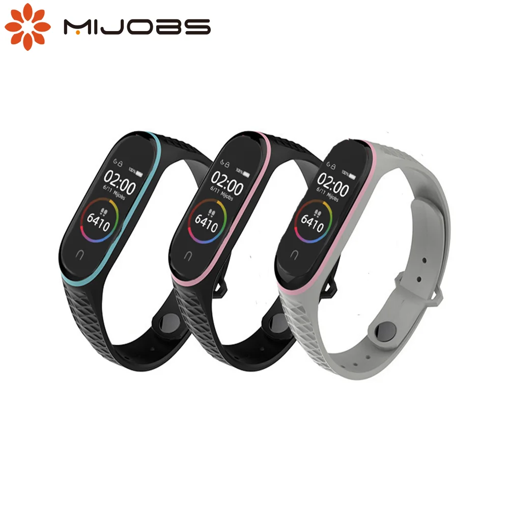 Ремешок для Xiaomi Mi Band 4 силиконовый спортивный браслет band 3 умный