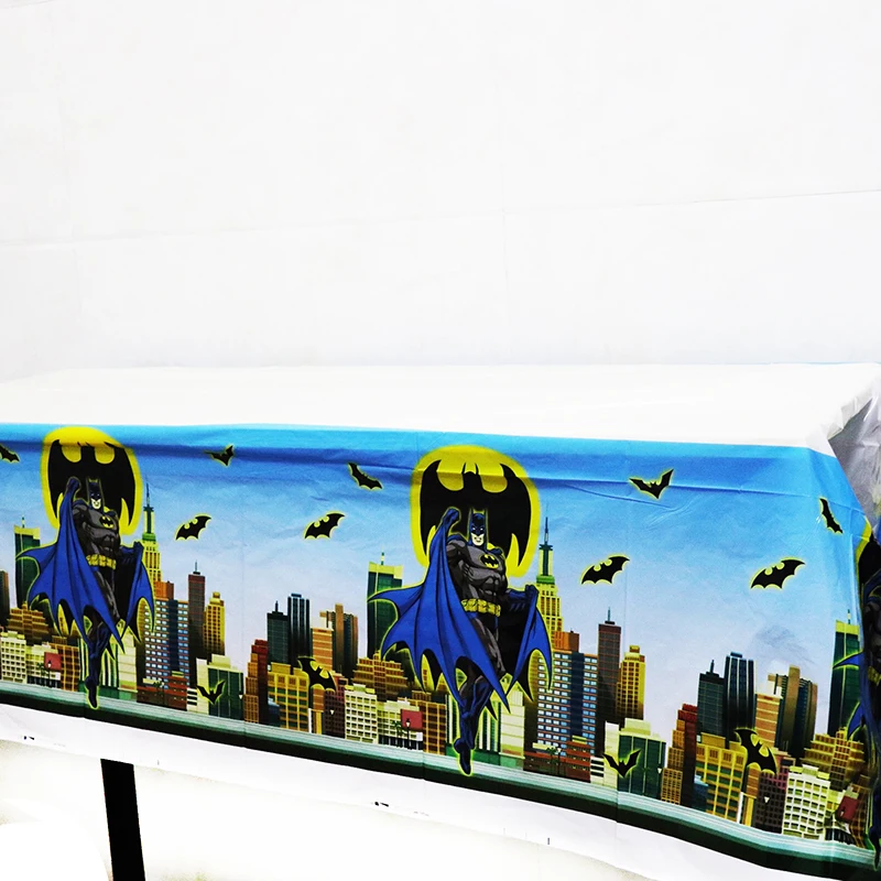 1 шт./упак. Бэтмен тема одноразовые скатерти стол Обложка тематическая вечеринка
