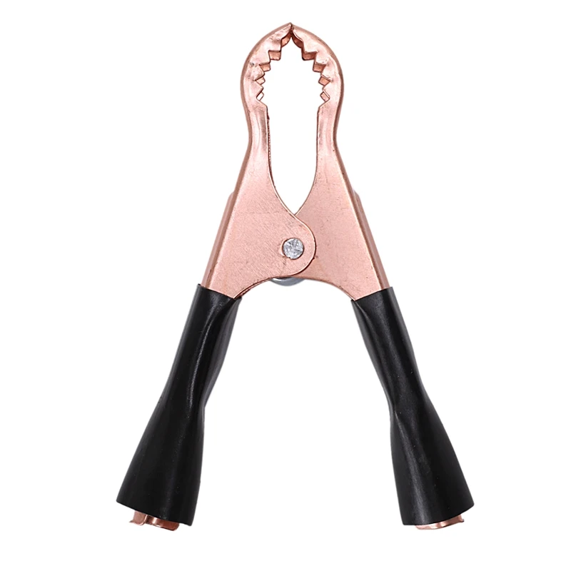 2 пары покрытые медью изолированные зажимы для автомобильного аккумулятора