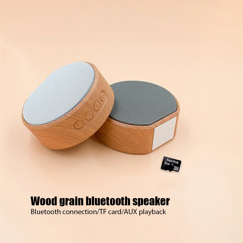 

Mini Wireless Bluetooth Speaker With Microphone Subwoofer Outdoor Computer Card Audio Stereo Surround Sound Bluetooth Speaker