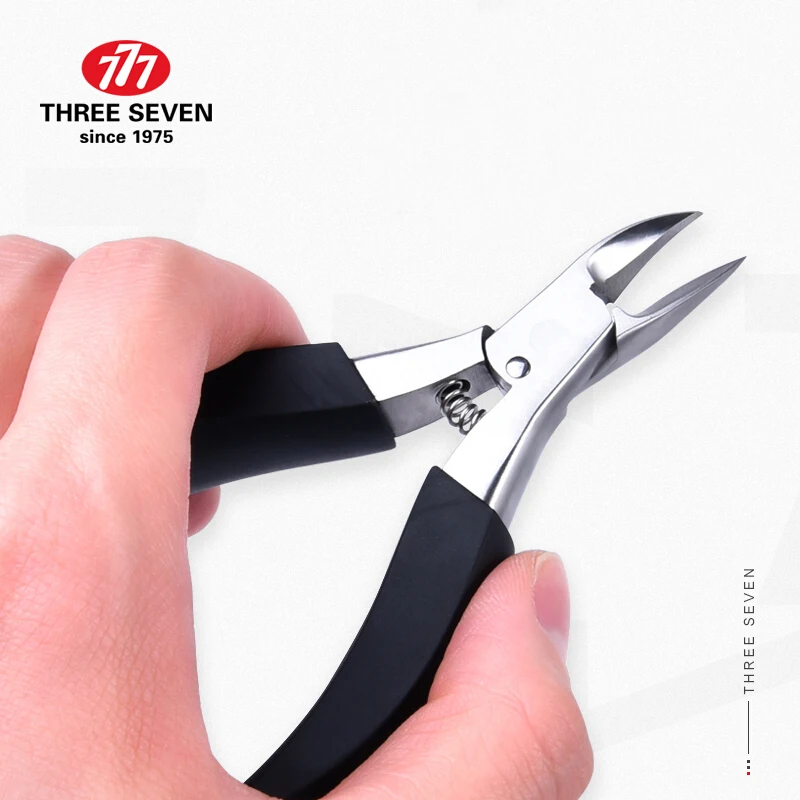 THREE SEVEN/777 Pedicure Care Cuticle Scissors/Pliers/ Pushers Nail Clippers Trimmers Stainless Steel Professional Art Tool | Красота и