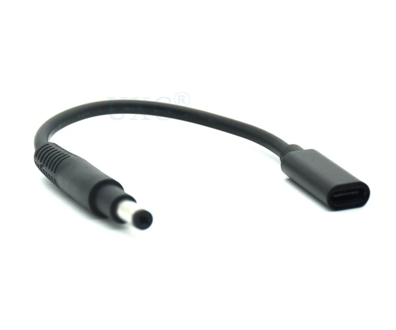

USB Type C Female to 4.8*1.7mm Male Plug Converter Dc Power Jack Laptop Charging Cable for Hp Compaq 500 510 520 530 540 550 620