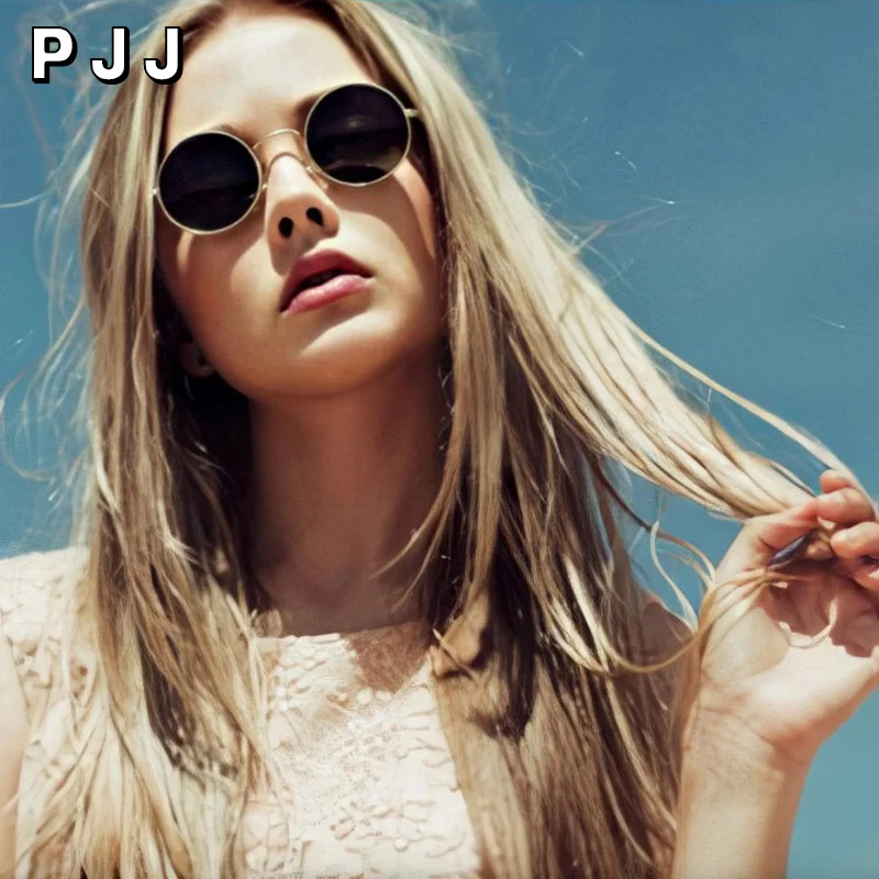 Очки солнцезащитные классические черные с металлической оправой | Аксессуары