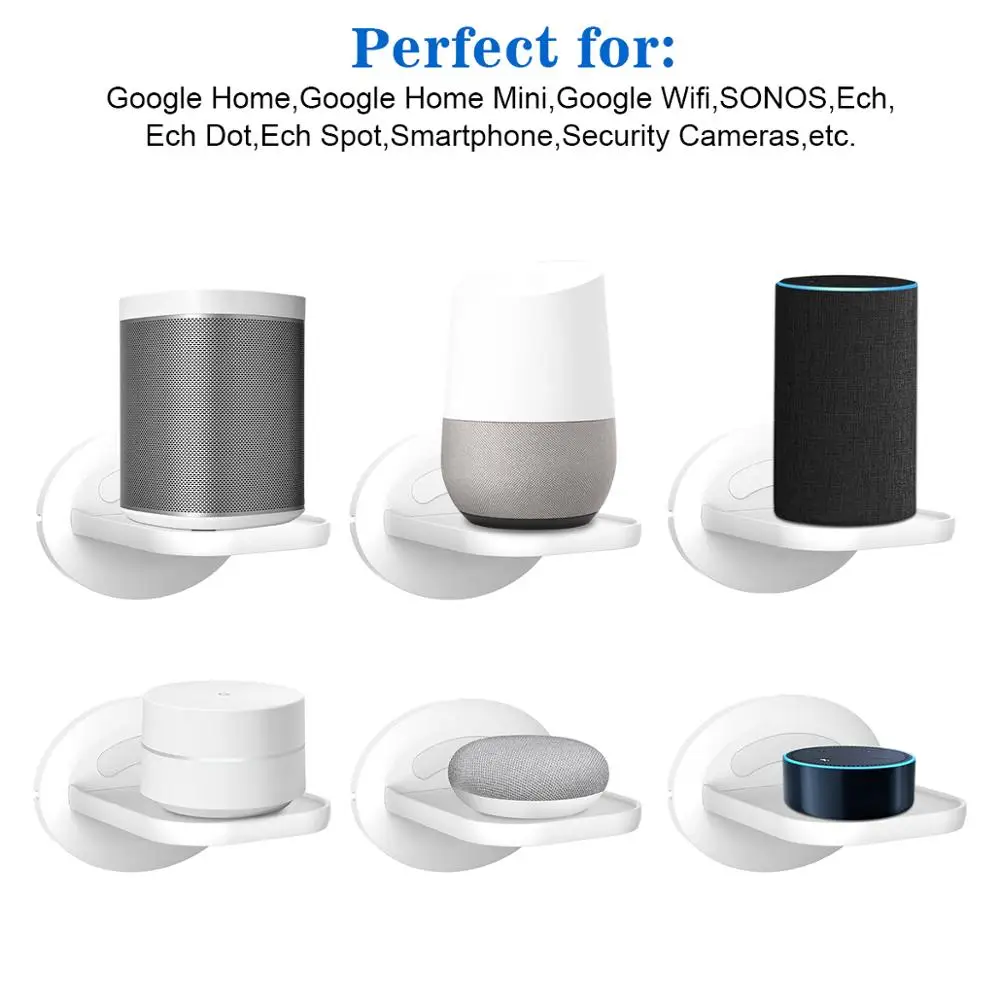 LINGYOU беспроводной Bluetooth динамик Wifi настенный держатель подставка для Google home mini