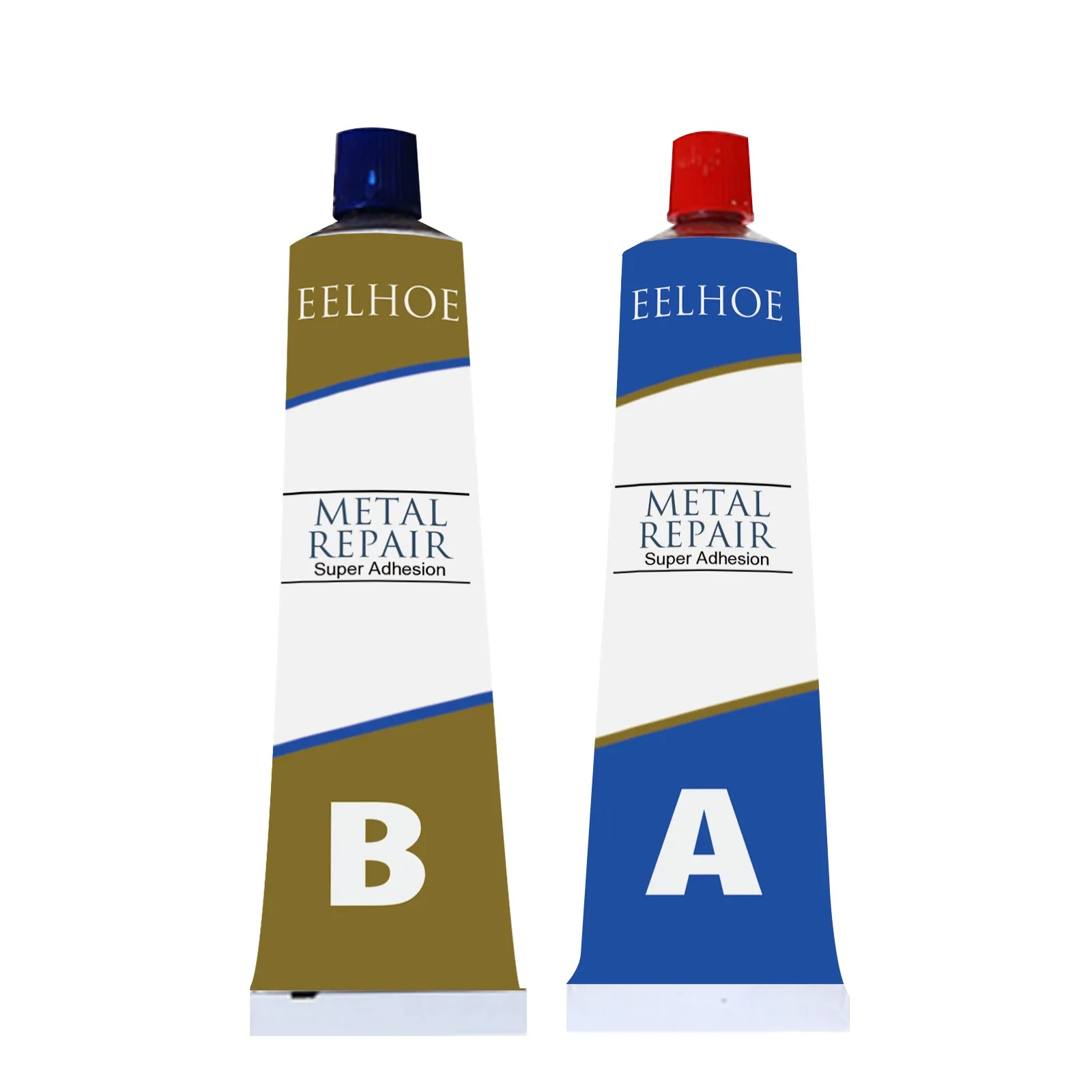 

New type metal repair glue 80g for industrial-heat resistance cold welding metal repair glue for cracks, fuel tank water pipes