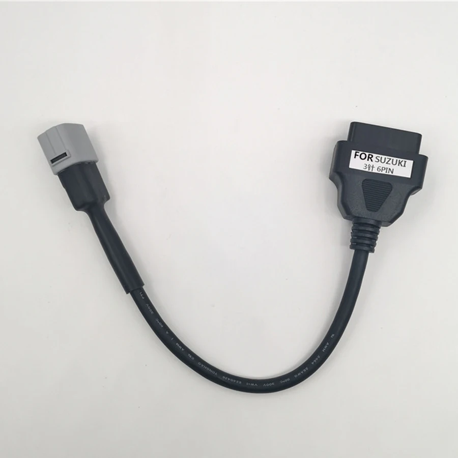 

Motorcycle OBD2 6 Pin diagnostic Adapter Cable For SUZUKI Motorcycle Scooter