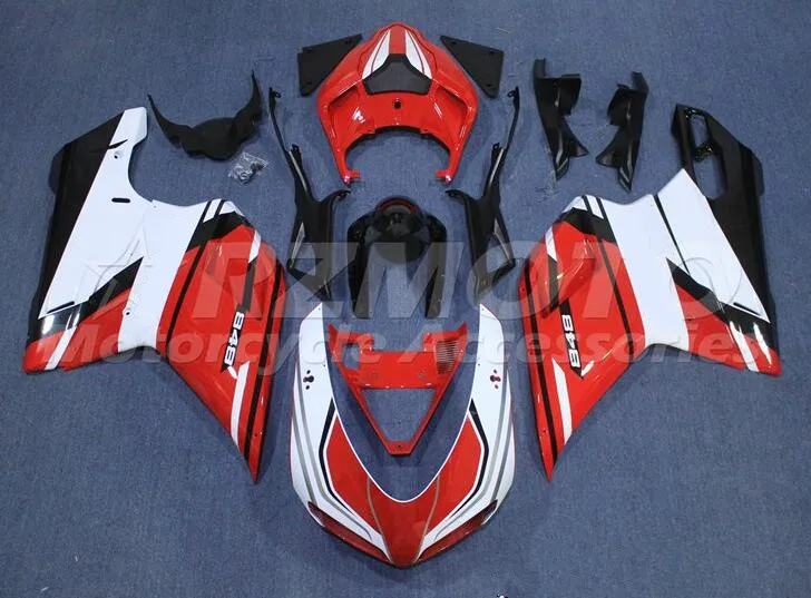 

Инъекции Новый ABS мотоцикл обтекатели комплект подходит для Ducati 848 evo 1098 1198 1098 2007 2008 2009 2010 2011 2012 красный черный Прохладный