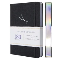 a5 zodiac taurus dot grid notebook dotted journal 180gsm bamboo thick paper 160 pages 55mm dots box gift