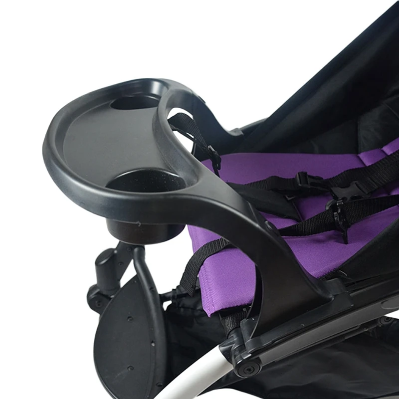 

Baby Stroller Food Stand Pram Dinner Table Child Snack Tray Pushchair Plates Holder Milk Bottle Cup Holder Suitable for YOYO