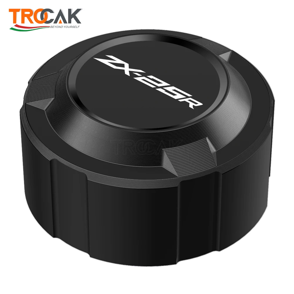 

New Product For KAWASAKI NINJA ZX-25R ZX25R 2020 2021 Motorcycle CNC Rear brake Fluid Cylinder Master Reservoir Cover Cap