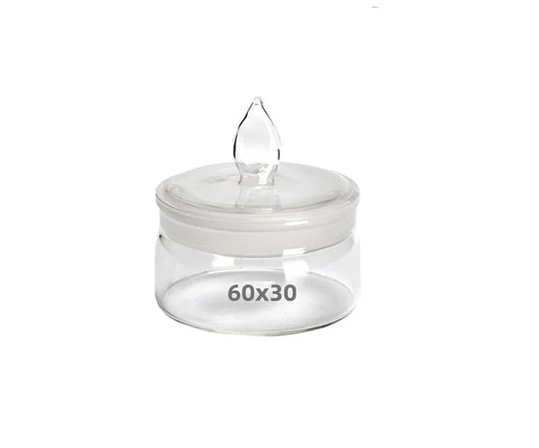 

60mm Diameter Glass Alcohol or Benzine Oil Cup for Watch Repair W7197