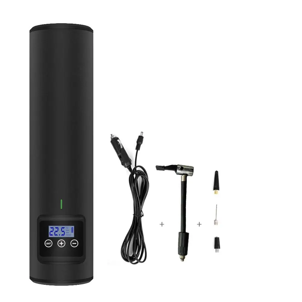 Автомобильный воздушный насос перезаряжаемый портативный беспроводной для шин