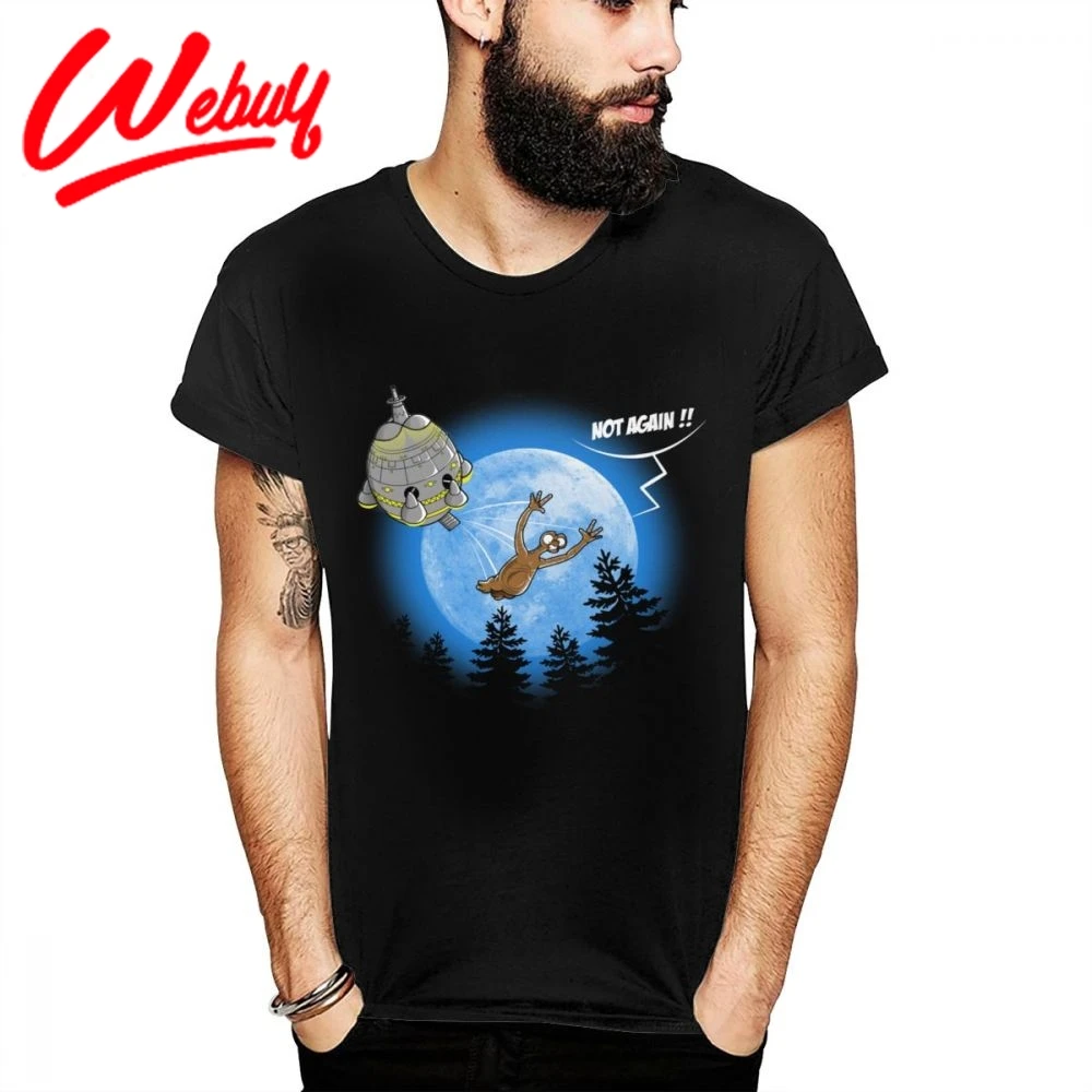 

Alien Movie ET The Extra Terrestrial T Shirt Male O-neck Rock Roll Tee 2019 Stylish Natural Cotton T Shirt