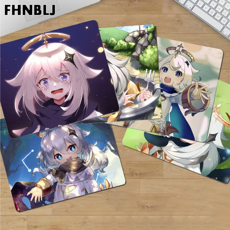 

FHNBLJ Funny Genshin Impact Paimon Customized laptop Gaming mouse pad Smooth Writing Pad Desktops Mate gaming mouse pad