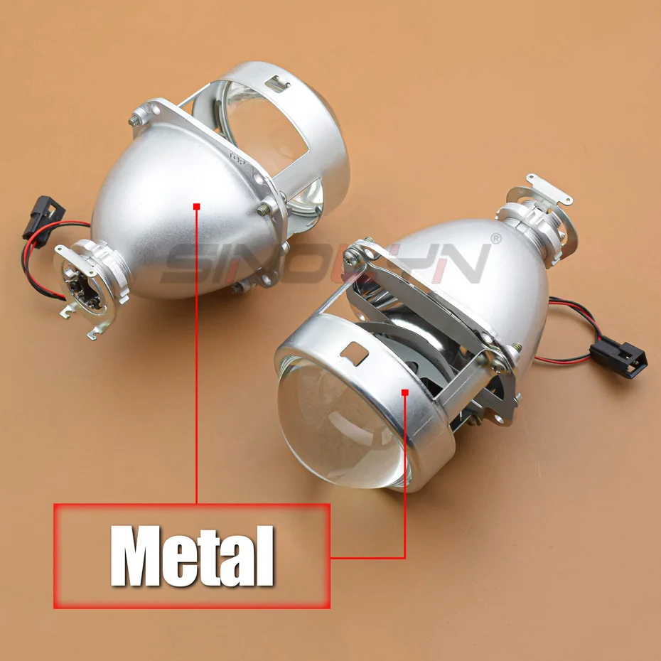 Биксеноновые линзы Sinolyn 2,5 дюйма для фар H7 H4, мини-проекторы, автомобильные фары, супер H1 HID линзы, Аксессуары для автомобилей и мотоциклов