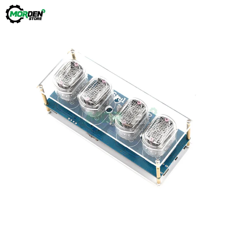

New DIY In12 In-12 Nixie Tube Pcba Kit Digital Clock Beautiful Gift,No Tubes Clock Accessories Dropship
