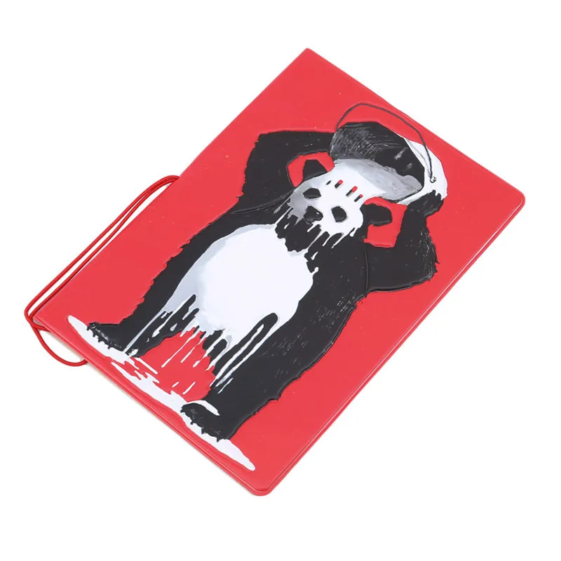 3D чехол для паспорта с изображением панды Id карты дизайн дорожная сумка билета