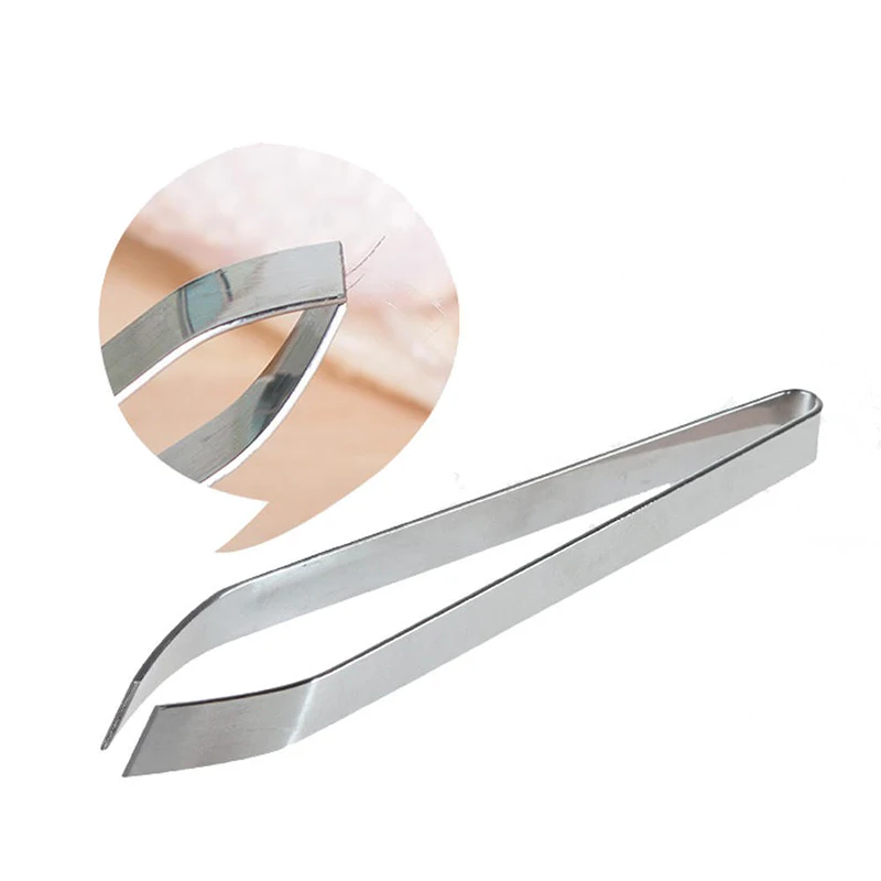 

1pc Useful Stainless Steel Fish Bone Tweezers Remover Pincer Puller Tongs Pick-Up Seafood Tool Home Kitchen Accessories