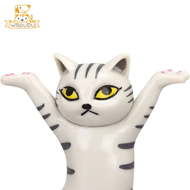 Танцевальный Кот фигурки игрушки милый мини котенок Мультяшные животные модель