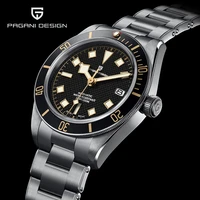 pagani design bb58 mens watches mechanical watch for men luxury automatic watch men nh35 100m waterproof rivet stainless steel
