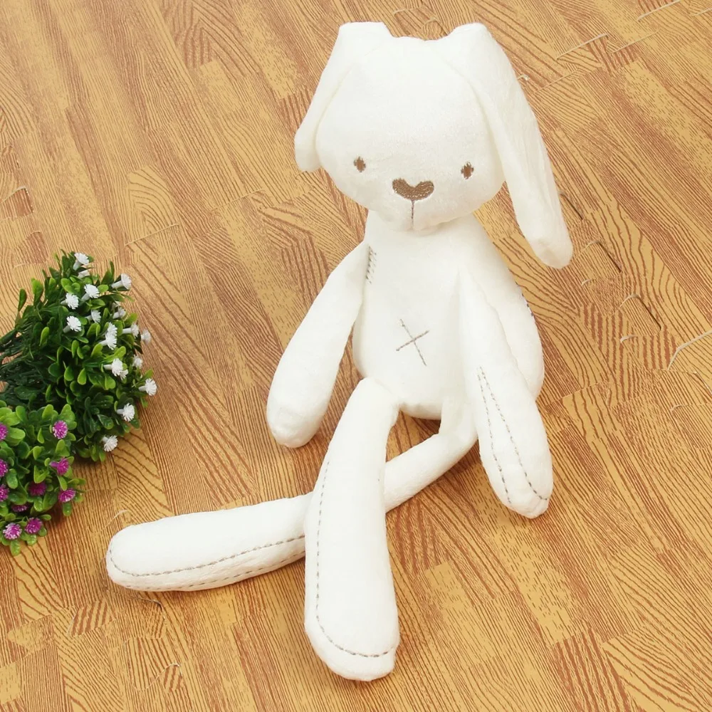 

Милый кролик, плюшевые игрушки Brinquedos, плюшевый кролик, мягкие игрушки, белый, самая дешевая цена, лучший подарок для детей, 40 см