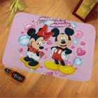 Disney Mickey коврик для детей, Детский коврик для ползания с Минни, игровой коврик для гостиной, коврик для дома, мягкий коврик для двери, подарок