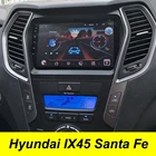 Автомобильный мультимедийный плеер 2Din, 64 ГБ, Android 10, GPS, для Hyundai Santa Fe IX45, 2013, 2014, 2015, с навигацией, стерео, Bluetooth