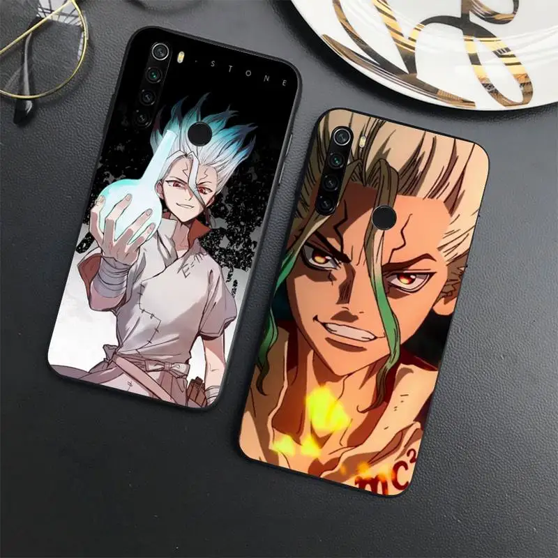 

Dr.STONE japan anime Phone Case For Xiaomi Redmi note 7 8 9 t max3 s 10 pro lite coque shell cover funda