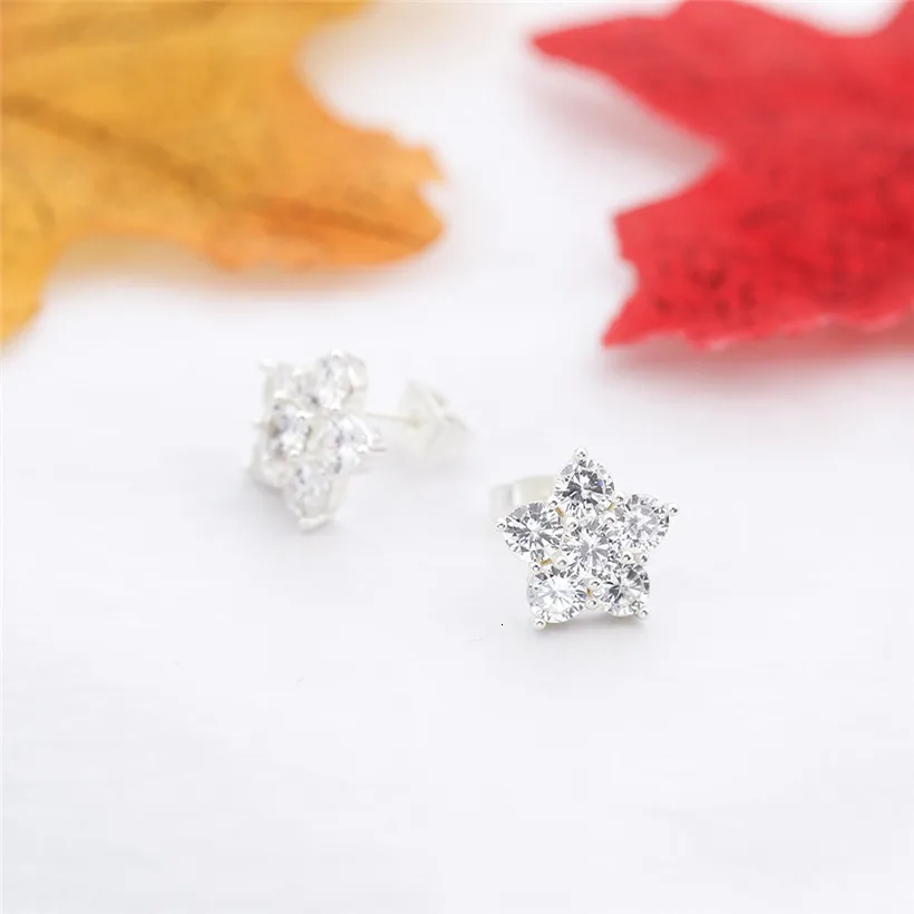 

Crystal Petal Sakura Ornament Earrings Sweet Elegance Cute Romance Temperament Fashion Wedding Jewelry Bridesmaid Gift Birthday