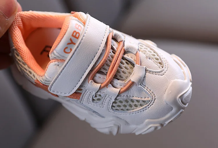 

Autumn Baby Boy Sports Shoes Baby Girls Mesh Soft Bottom Breathable Running Shoes 1-3 Years Old Children's Shoes