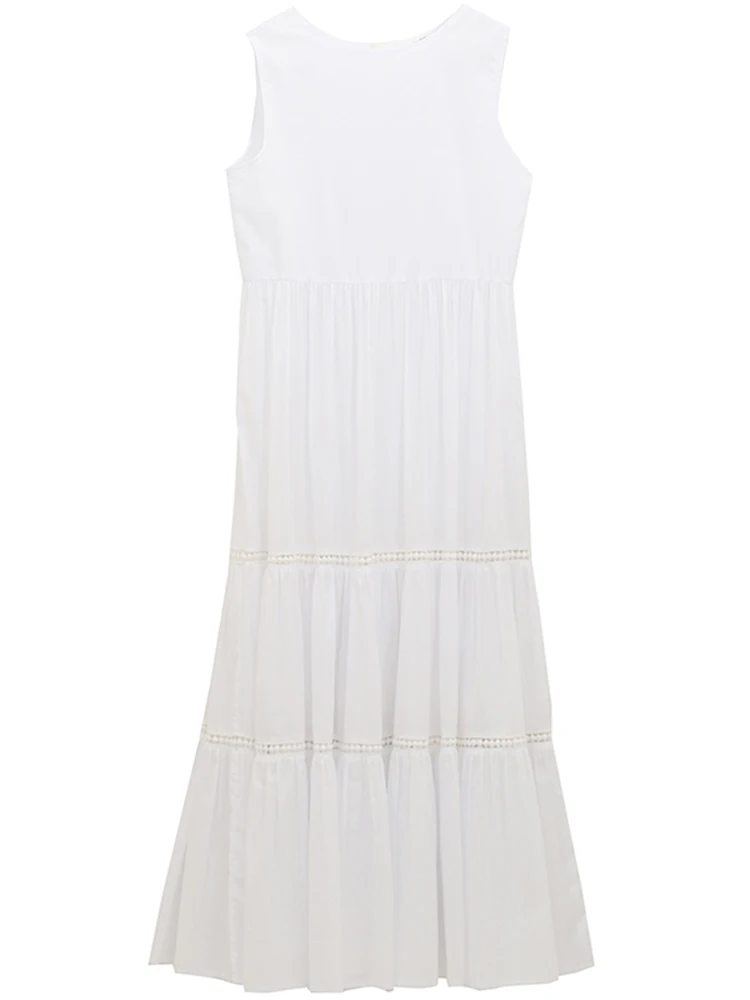 Повседневное длинное летнее женское платье 2019 богемное сексуальное без рукавов