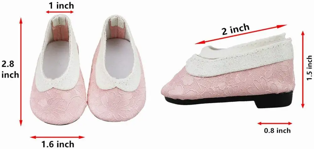 15 стильных кукольных туфель аксессуары для кукол подходит 18 дюймовых