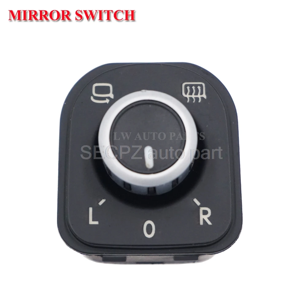 

5ND941431A Chrome Headlight light Control Switch For VW Caddy Tiguan Touran Golf MK6 Jetta MK5 VW Passat B6 3C