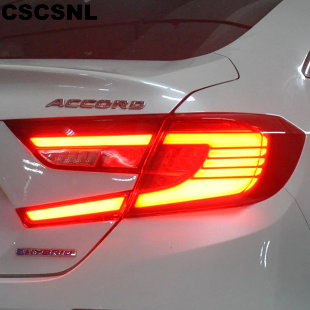 Задний фонарь чехол светодиодный для Honda Accord 2018 2019 задний светильник s тормозной