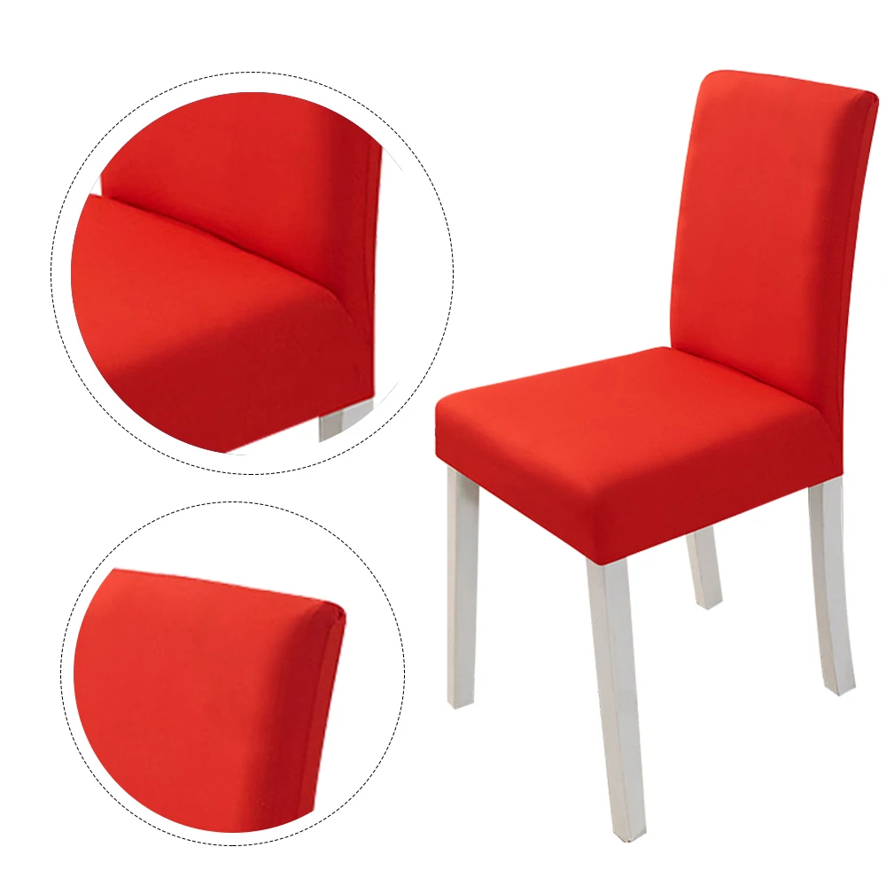 Однотонные чехлы на кресло стрейч спандекс для свадебной вечеринки Эластичный