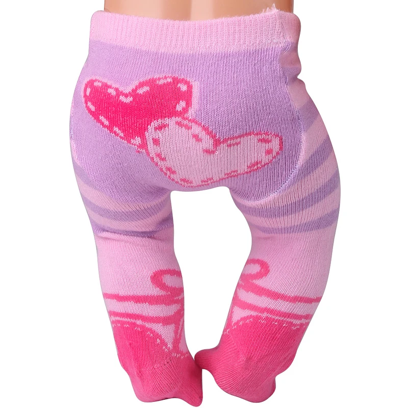 

Детская кукла розовые длинные леггинсы носки для девочек 18 дюймов Кукла Одежда Игрушки наряды