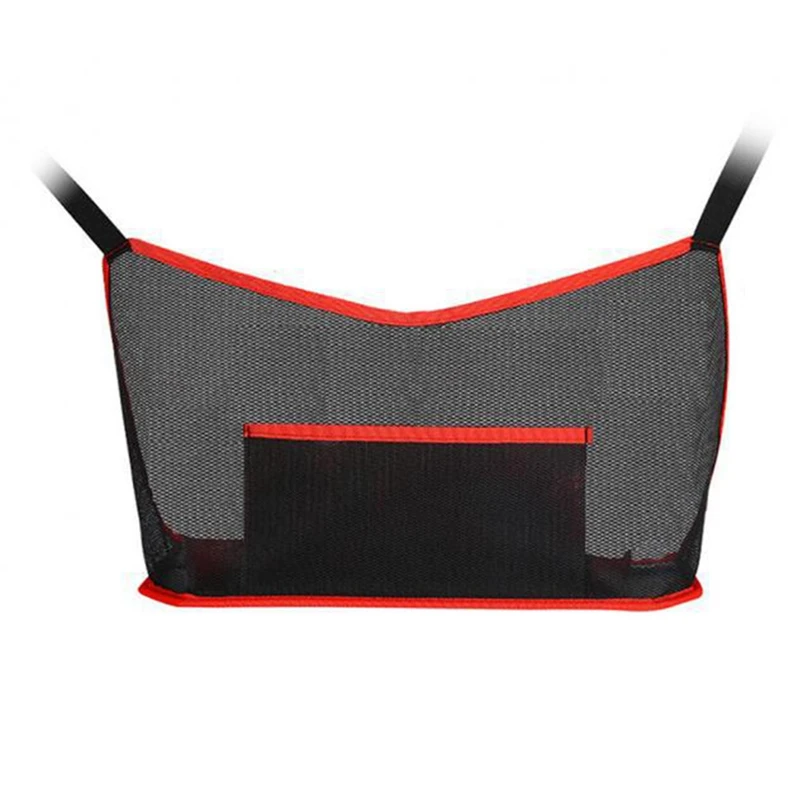 

1PCS black Car Net Pocket Seat Back Mesh Organizer Handbag Holder Net Bags Barrier Backseat Pet Auto car Storage Pouch car goods