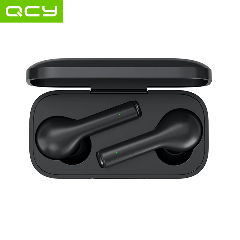 QCY T5 Bluetooth V5.0 беспроводные наушники мини спортивные с шумоподавлением стерео HD