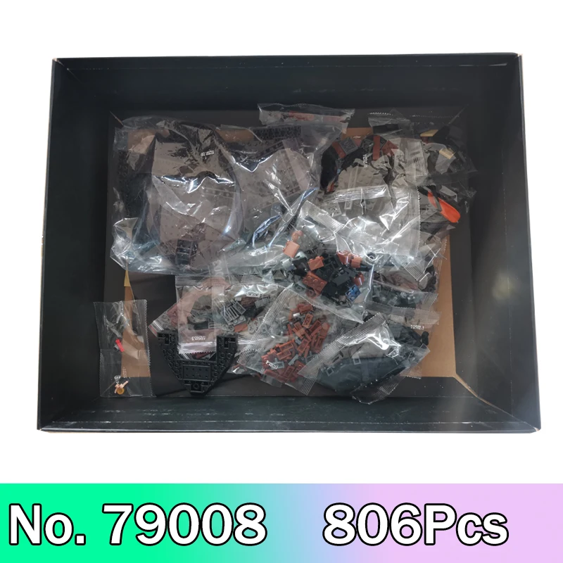 

Compatible 79008 Building Blocks Pirate Ship Ambush Model 806PCS Bricks Children Toys