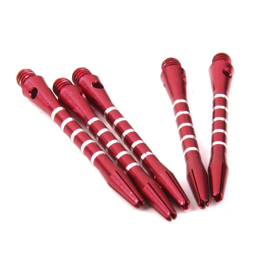 5 шт. Re рифленая анодированный Алюминий дротика вал Крытая игра Дротика s