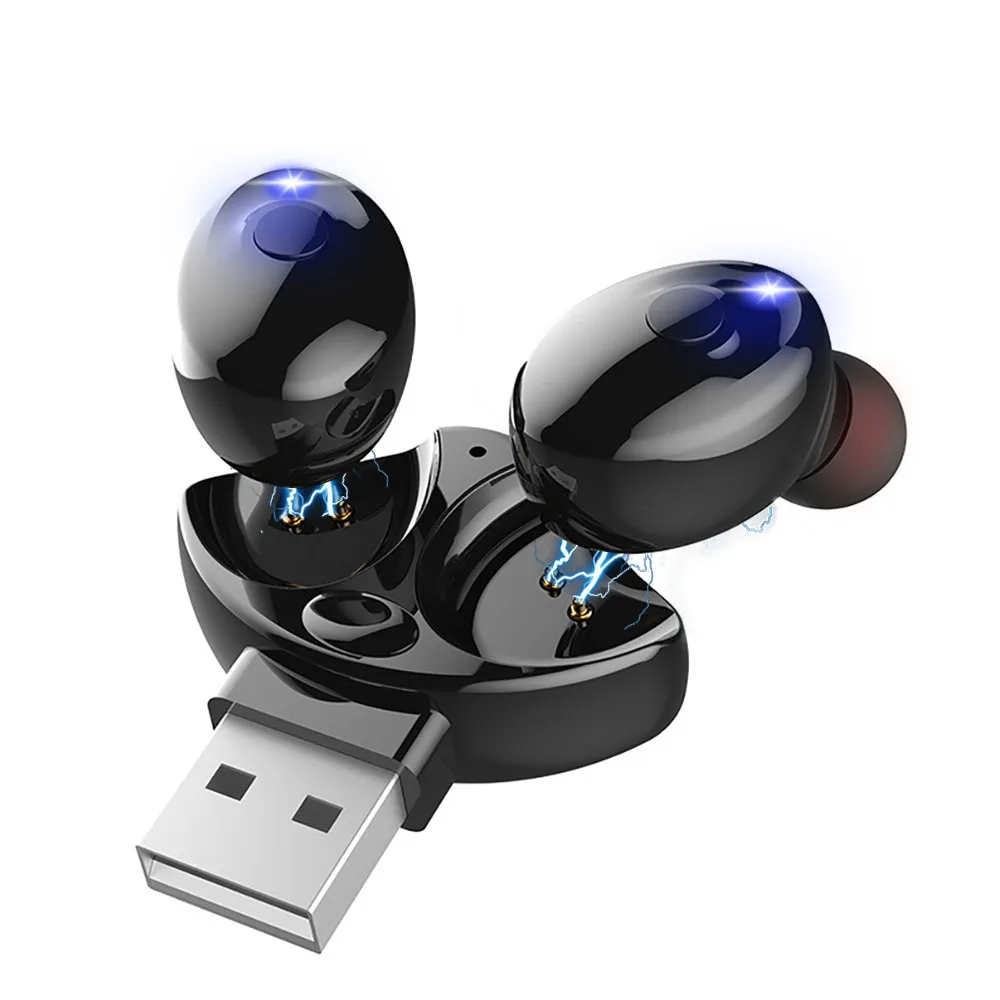 Беспроводные наушники XG-17 Mini спортивные стерео TWS Bluetooth 5 0 с микрофоном для iPhone