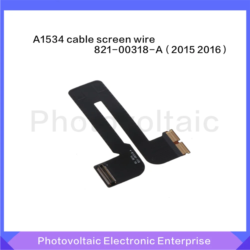 Новый оригинальный A1534 ЖК экран кабель для Apple Macbook 12 &quotA1534 LCD LED LVDS 821 00510 A 2015 2016