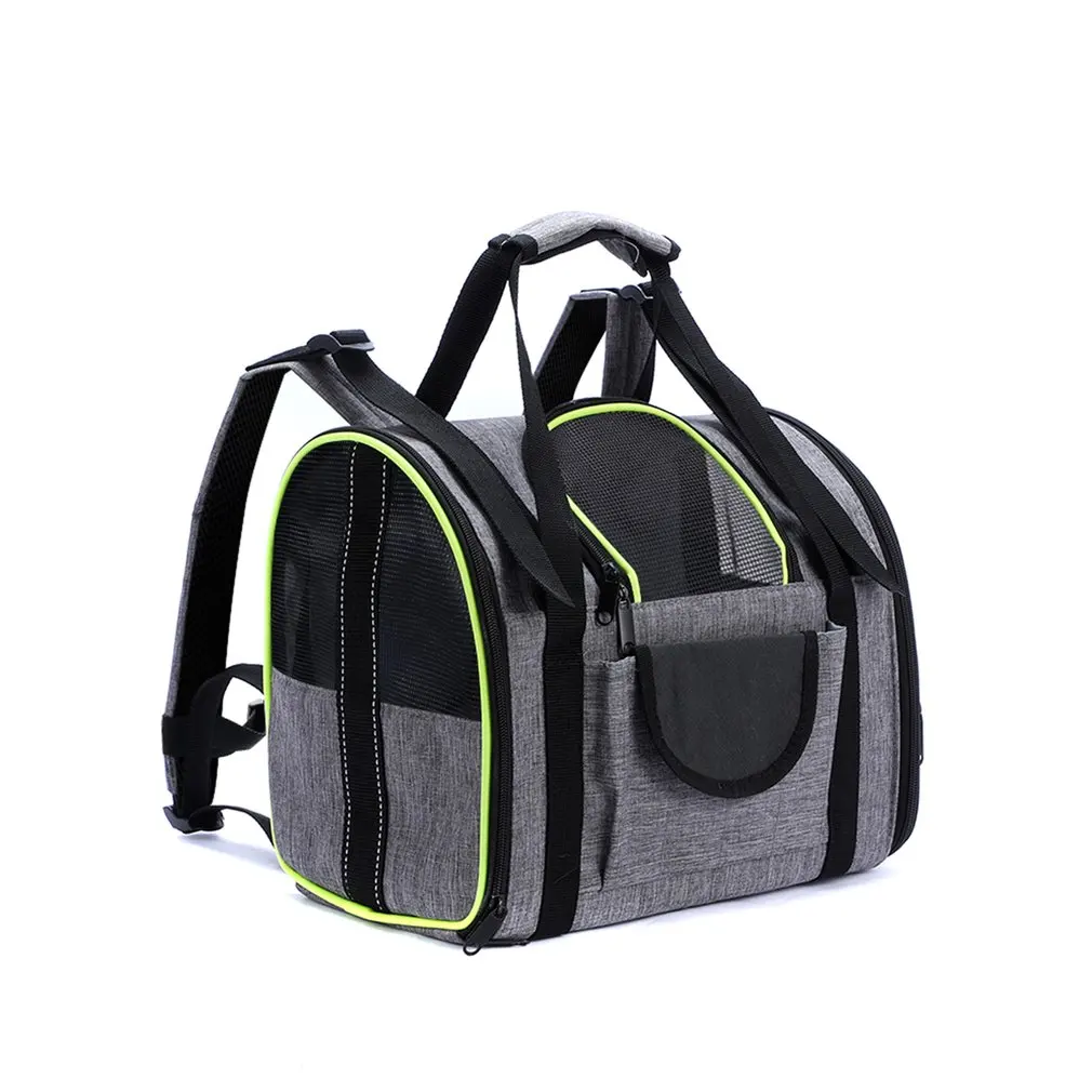 

Pet Backpack Small And Medium Outdoor Travel Cat And Dog Bag Car Portable Multifunctional Durable Backpack