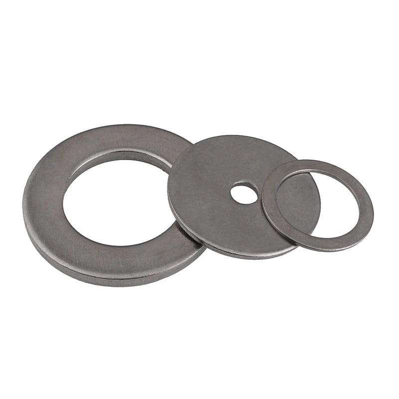 Плоская Шайба из нержавеющей стали 304 Метрическая плоская прокладка кольца M16 M18