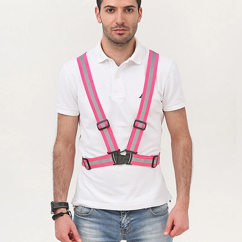 Светоотражающий Жилет высокой видимости для мужчин и женщин рабочая одежда